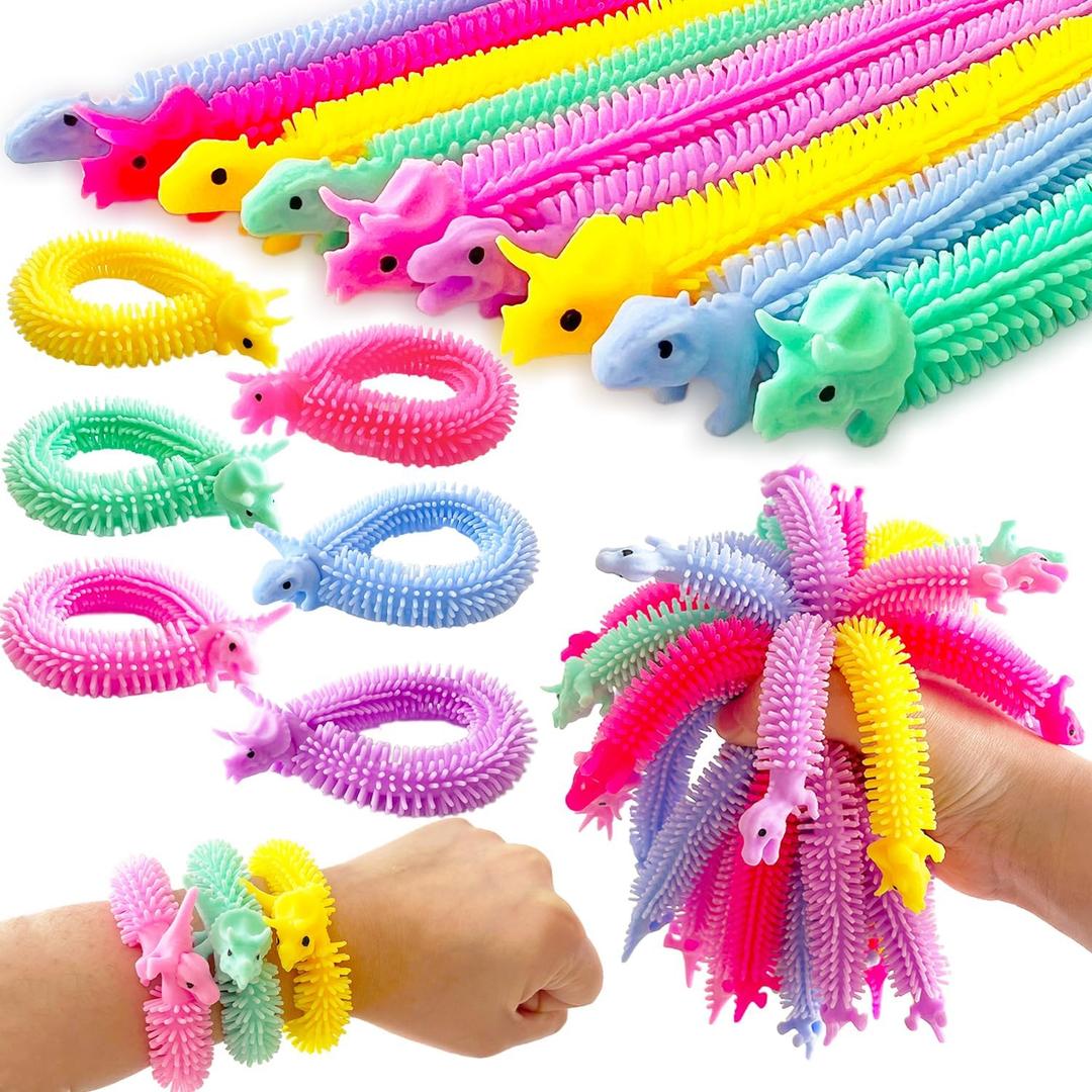 40 Pack Stretchy String Fidget Toys,Dinosaur Sensory String Toys,String Fidget Toys for Kids Adults Stress Relief,Party Favors,Christmas Stocking Stuffers 40 Pack Stretchy String Fidget Toys,Dinosaur Sensory String Toys,String Fidget Toys for Kids Adults Stress Relief,Party Favors,Christmas Stocking Stuffers