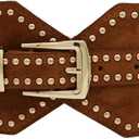 ZYALTFDC Women Wide Elastic Belts Chunky Stretchy Thick Belts for Women Dress Retro Cinch Girdle Vintage Waistband