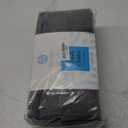 White Classic Luxury Cotton Washcloths 13x13 Inch - 650 GSM Turkish Cotton | Hotel, Spa, Bathroom Face Towel | 12 Pack, Dark Gray