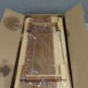 GEHE 3 Tier Serving Tray Acacia Wooden Tiered Tray Stand Foldable Dessert Table Display Set Decor Charcuterie Boards for Party, Birthday, Wedding, Christmas