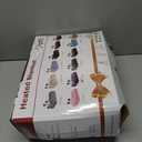 Homemate Electric Heated Blanket Queen - 84"x90" Heating Bed Blankets Throw with 10 Heating Levels 8 Hours Auto Off Fast Heating Over-Heated Protection Ultra Soft Warm Flannel ETL Certified Purple