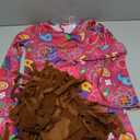 Morph 70s Outfits For Girls, Girl Hippie Costume, 60s Outfits For Girls, Hippie Costume For Kids, Kid Disco Outfit (Medium, Pink)