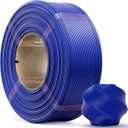 PLA Basic, Pre-Dried Refill Filament 1kg (2.2lbs) for Reusable Spools, 1.75mm Spool-Less 3D Printing Filament, Compatible with Bambu Lab 3D Printers  Dark Blue