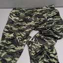 WSPLYSPJY Women's Print Stretch Bell Bottom Flare Palazzo Pants Trousers Camouflage, Size: XL