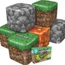Six Officially Licensed Minecraft Giant Inflatable Building Blocks, Bunkrs 22"x22"x22"