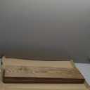 BGMG 30-inch Walnut Floating Shelves for Wall Set of 2, High End Solid Real Wood 30 in Floating Shelf, Rustic Wooden Wall Mount Shelves, Heavy Duty Bracket, 30x6.7x1.25 inch