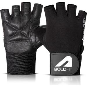 Boldfit Gym Gloves for Men & Women with Wrist Support Accessories for Weightlifting, Training, Exercise, Cycling Gloves, Bike Riding Gloves
