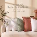 Hearth & Harbor 20x20 Inch Pillow Inserts – Set of 4 – White