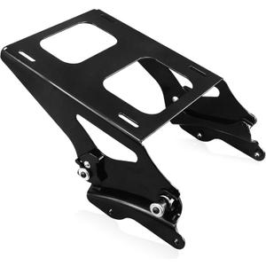 Luggage Rack 4 Point Docking Hardware Kit for Harley Detachable Tour Trunk Kit Two-Up Mounting Rack Compatible with Touring Road King Street Glide Road Glide Electra Glide 2014-2024 (Black)