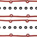 VS50599R for Dodge Grand Caravan 3.3 3.8 Valve Cover Gasket Jeep Wrangler 3.8 JK JKU Chrysler Town&Country 3.8 Valve Cover Gasket 2001 2002 2003 2004 2005 2006 2007 2008 2009 2010 01 02 03 04 05-10.
