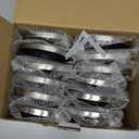 Solar Lights Outdoor Waterproof,12Pack Durable Solar Ground Lights for Landscape Lighting, Decorative Disk Lights for Outside Garden, Patio, Pathway and Yard (White Light)