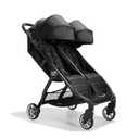 Baby Jogger® City Tour 2 Side by Side Double Stroller, Compact Twin Stroller Design, Easy-To-Maneuver, Fits Through Standard Doorways, Compact One-Step Fold Design, Baby Travel Essential, Pitch Black