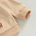 Toddler Baby Halloween Outfit Boy Girl Pumpkin Sweatshirt Crewneck Pullover Sweater Long Sleeve Shirt Fall Clothes (18-24 Months, Cutest Pumpkin in the Patch Khaki)