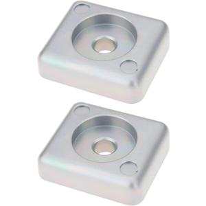Create idea 2Pcs Zinc Anode Compatible with Honda Outboard 8 9.9 10 15 20 HP BF8 BF9.9 BF10 BF15 BF20 Lower Unit Gear Box Replacement 41106-ZW9-000