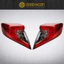 Dasbecan Outer Taillight Right Side Tail Lamp Compatible with Honda Civic Sedan 2016 2017 2018 2019 2020 Replace HO2805110 33500-TBA-A01 Brake Taillight