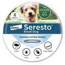 Seresto Small Dog Vet-Recommended Flea & Tick Treatment & Prevention Collar for Dogs Under 18 lbs. | 8 Months Protection