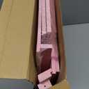 Suzile Pink Wooden Baby Shower Crate Closet Wood Basket for Gifts with Handle Boy Girl Clothes Gender Reveal Storage Box for Newborn New Parent (Classic)