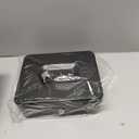 Cash Box with Money Tray - Large Money Box with Lock, Metal Safe Box for Money 9.84" x 7.87" x 3.54" Black