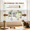 Compact Cat Door for Window, H: 13", Fit 28"-32" Window