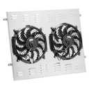 Aluminum Radiator Shroud Fan for 2000-2006 Toyota Tundra 01-07 Toyota Sequoia 4.7L Automotive Replacement Shroud Fan Relay Kit