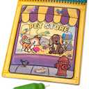 Melissa & Doug On the Go Water Wow! Reusable Water-Reveal Activity Pad - Animals - FSC Certified