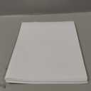 JANDJPACKAGING Printable Vinyl Sticker Paper - Waterproof Printable Vinyl for Laser & Inkjet Printer 15 Self-Adhesive Sheets - Matte White - Standard Letter Size 8.5"x11"