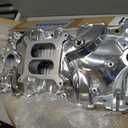 2701 Performance EPS Dual Plane SBC Intake Manifold Polished
Compatible with Chevy Small Block 262-400 SBC 350 305 1955-1986 V8 Square Bore Carb Street Only Idle–5500 RPM Cast Aluminum