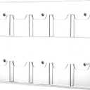 Eersida 10 Pockets Acrylic Brochure Pamphlet Holder for Flyer Literature