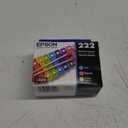 EPSON 222 Claria Ink Standard Capacity Color Combo Pack (T222520-S) Works with WorkForce WF-2960, Expression XP-5200