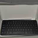 Bluetooth Keyboard, Ultra-Slim Wireless Keyboard for iPad, Rechargeable Ergonomic Computer Keyboard for iOS, Android, Windows PC Tablets Phone, Black