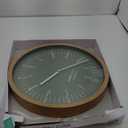 La Crosse Clock 404-3041D 16-inch Ellwood Analog Quartz Wall Clock
