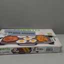 Presto 07062-22-Inch Ceramic Removable Handles Electric Griddle, Grey Ceramic