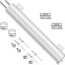 BHB 2 * 13 In Radiator Coolant Overflow Puke Tank Polished Stainless Steel Coolant Catch Can with Twist Cap 20 Oz Universal