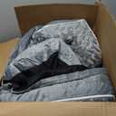 Comfort Expression Waterproof Orthopedic Foam Dog Beds for Extra Large Dogs Durable Dog Sofa The Pet Bed Washable Removable Cover with Zipper and Non-Slip Bottom Bolster (42.0"L x 30.0"W x 9.0"Th, Grey)