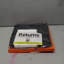 Skywin Wooden Peg Board for Nerf Gun Storage Organizer 13 x 13 x 0.31 Inches - Compatible with All Blasters Nerf Gun Rack Organizer for Wall Organization (Orange)