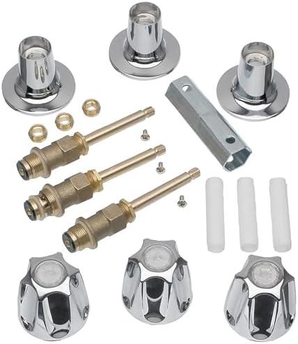 Danco 39619 Remodel/Rebuild Trim Kit for Price Pfister Verve Faucets | Knob Handle | 12H-2H, 12H-2C, 12H-18D |, Pack of 1, Chrome