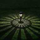 10 Pack Solar Pathway Lights Outdoor - Bright Solar Powered Garden Light with Warm White LED, Auto On/Off Waterproof Path Lights Decorative, Landscape Lighting for Yard Patio Walkway Driveway