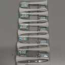 Toothbrush Replacement Heads Compatible with Philips Sonicare and More Click-on Handles 12 Pack White