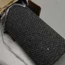 iCustomRug Hallway Runner Rug  3x7ft Black, Indoor/Outdoor, Non-Slip Rubber Backing, Low-Profile All-Weather Carpet, Non-Shedding & Easy Care, Entryway Mat Ideal for High Traffic Areas