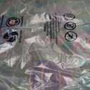 Creative Co-Op, Multicolor Cotton Blend Velvet Printed Pillow with Flowers and Mini Pom Trim