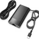 New Slim 65W USB C Charger, Compatible with HP EliteBook 830 840 845 860 865 640 650 1040 G8 G9 G10 G11, Envy x360 15 17, OmniBook, ProBook, ZBook, Spectre, Elite x2 Power Adapter Supply Cord