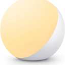 EASEMO Touch Lamp for Bedroom, RGB Color Changing Small Table Lamp Dimmable Bedside Lamp for Kids, LED Touch Control Warm & White Nightstand Lamp with Memory Function(Touch Control)