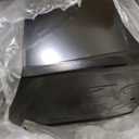 BlissBoard Black Metal Mailbox, Galvanized Steel Outside Mailboxes, Standard Medium Capacity, 20 x 8.7 x 6.7 Inches
