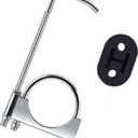 1PC. Exhaust Hangers, 3"Exhaust Clamp with Hanger Rear, 304 Stainless Steels Muffler Hanger, Universal Rubber Exhaust Hangers for Car Truck Exhaust Pipe (1Pcs 3 Inch)