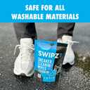 SWIPZ Sneaker Cleaner Wipes – Instant Shoe Cleaner for White Sneakers, Rubber Soles & Leather | Sneaker Eraser Wipes for Nike, Adidas, Air Jordan & More | 12 Travel Packs
