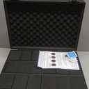 JoyHood Top Loaders Storage Box with Key Lock - Holds up to 600+ Top loaders or 130+ 35pt One Touch, Trading Card Case Sports Card Storage Box, Not for Graded Card