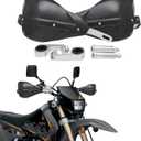 AnXin Dirt Bike Handguards Hand Guards Fit 7/8" 22mm & 1 1/8" 28mm Handlebar Universal forKLR650 DR650 DRZ400SM TW200 XR650L XT250 KLX300 TRX 400EX YFZ450 ATV Motocross Enduro Imitation Carbon Fiber