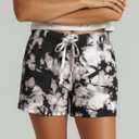 Real Essentials 3 Pack: Women's Pajama Shorts Sleep Lounge Sweatshorts Comfy Sleepwear Bottoms (XXL)