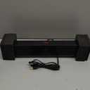 Redragon GS560 RGB Desktop Soundbar, 2.0 Channel Computer Speaker with Dynamic Lighting Bar Audio-Light Sync/Display, Touch-Control Backlit with Volume Knob, USB Powered w/ 3.5mm Cable, Black