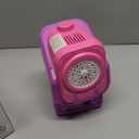 Belemar Upgraded Bubble Machine with Remote Control, Automatic Rotation & RGB Lights, 1800mAh Rechargeable Battery, Type-C Charge, Bubble Maker for Kids, Weddings, Birthday Parties, Outdoor Activities